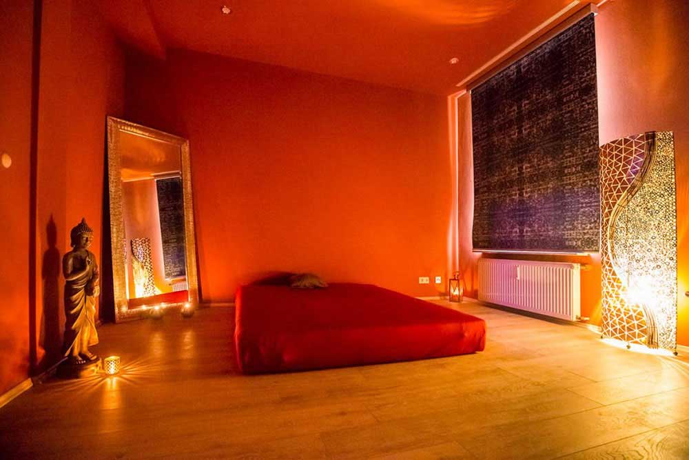 Stilvolles Gesamtambiente im Tantra Massage Studio Köln