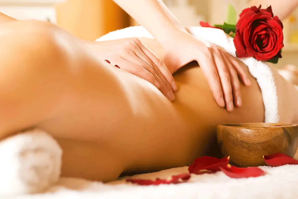 Erotische Massage